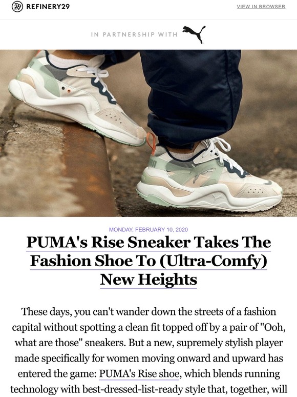 puma rise women's sneakers