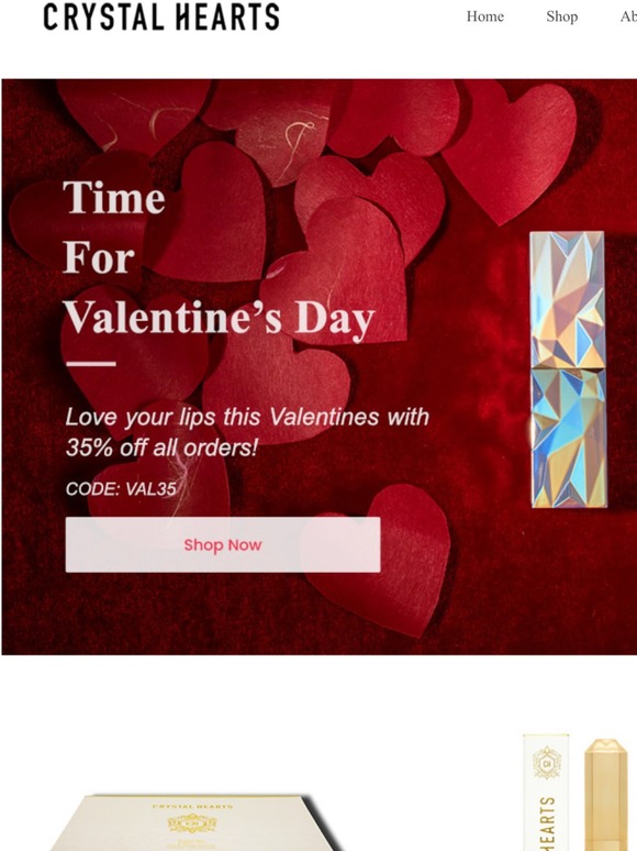 An Early Treat For Valentine's Day inside!