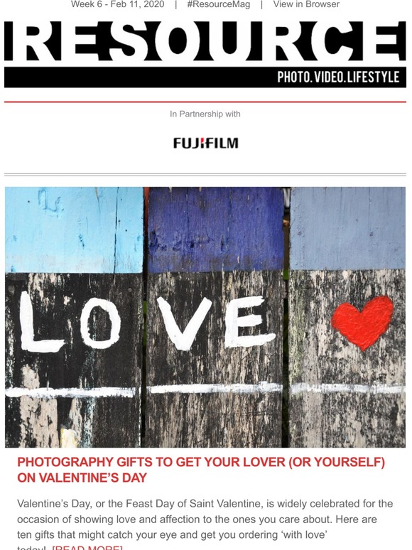 5 Inspirations in Street Photography; Gifts to get your lover; Short (film) of the Week; plus more