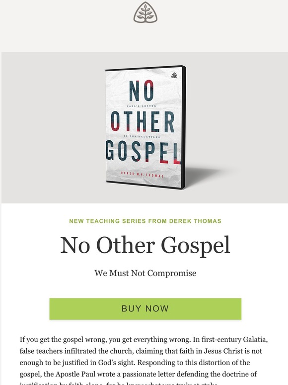 Ligonier Ministries If We Get This Wrong We Get Everything Wrong Milled