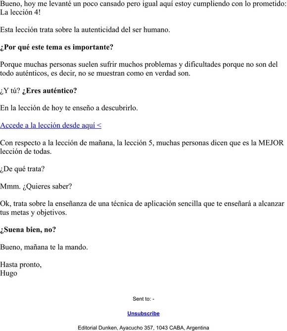 [Victima-Protagonista] Lección 4 de 10 – La importancia del ser auténtico