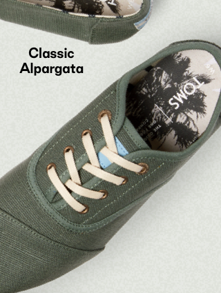 toms bonsai green heritage canvas