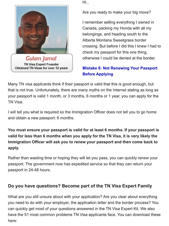 Mistake 6: Did you know to check this on your passport otherwise you can be denied?