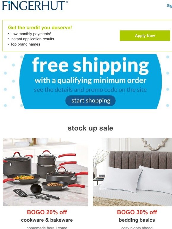 Fingerhut Fingerhut You asked for it FREE SHIPPING! Milled