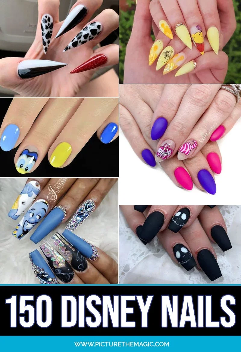 Picture the Magic: 150+ NEW Disney Nail Designs 🌟 | Milled