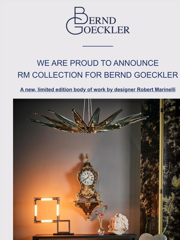 ANNOUNCING | RM Collection Exclusively at Bernd Goeckler