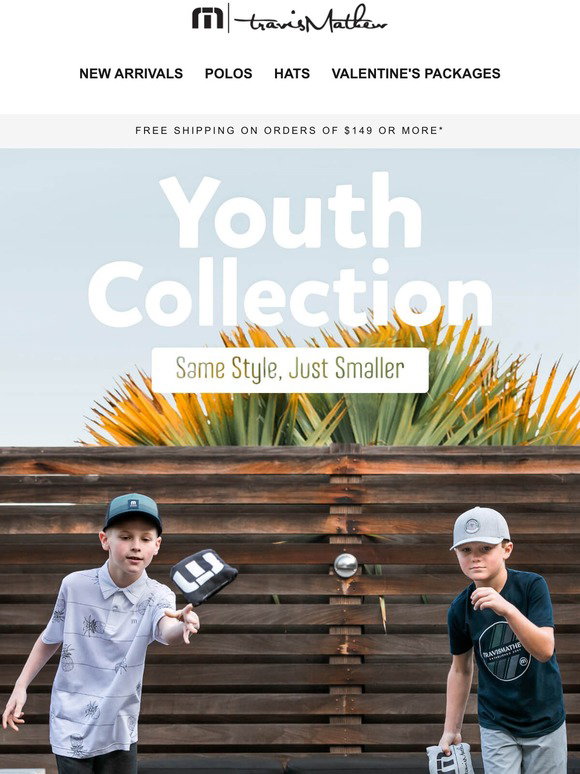 Travis Mathew : The Youth Collection 