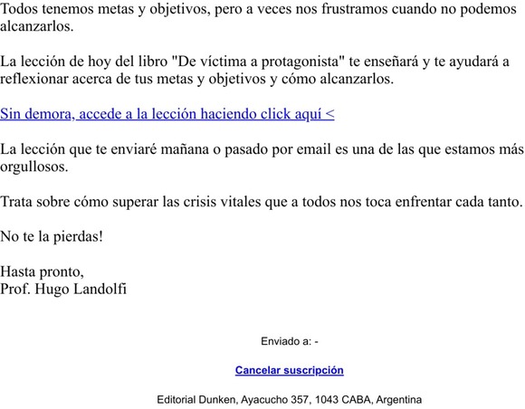 [Victima-Protagonista] Lección 5 de 10 – Técnica para alcanzar tus metas