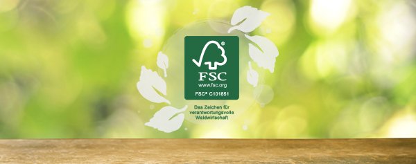 Umweltbewusstsein zeigen mit FSC-Papier