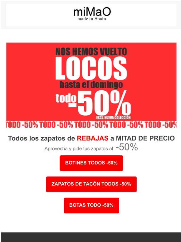 Mimao best sale rebajas 2020