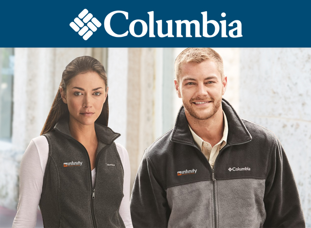 custom columbia jacket