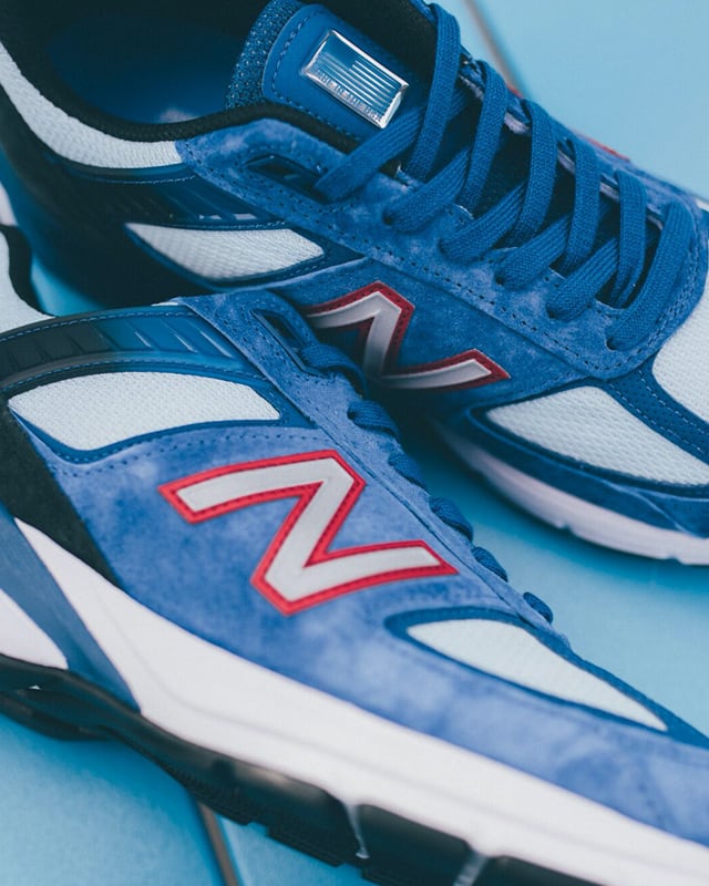 new balance 990v5 blue crab