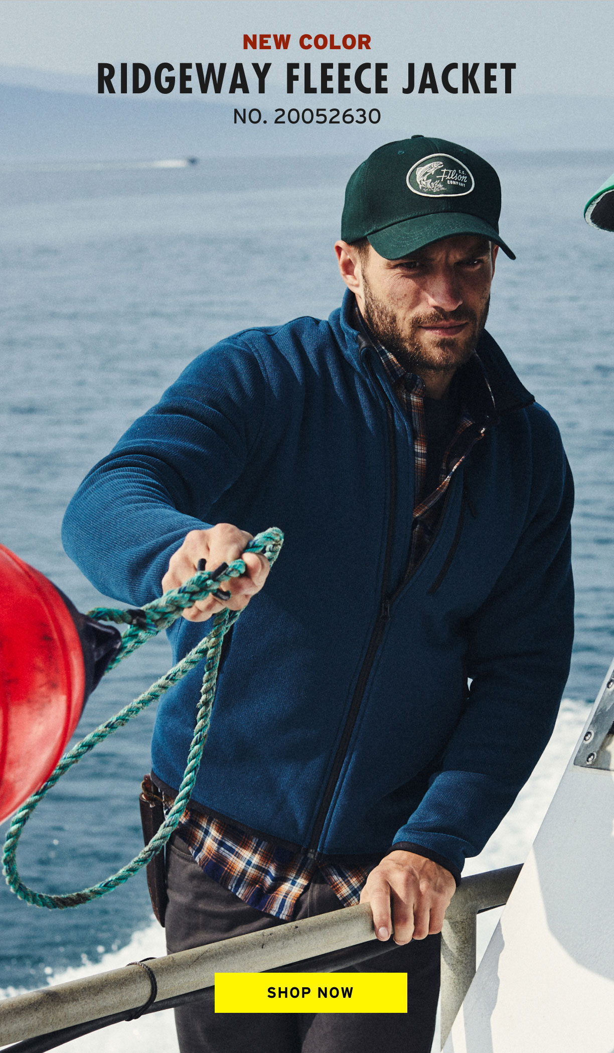 filson ridgeway fleece jacket