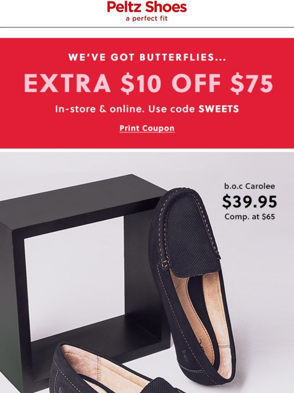 peltz shoes coupon