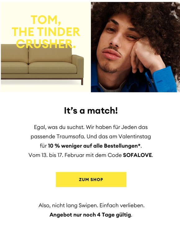 It’s a match!