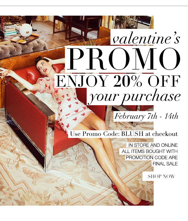 Zoe Last Day To Shop 20 Off Everything Our Valentine S Day Promo Ends Today Milled