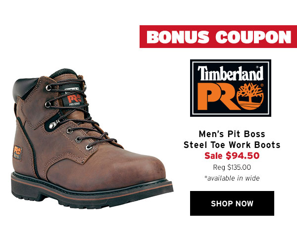 timberland pro coupons