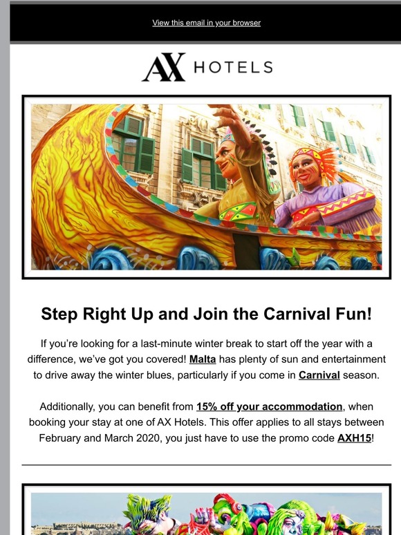 The Carnival #AXperience is here!