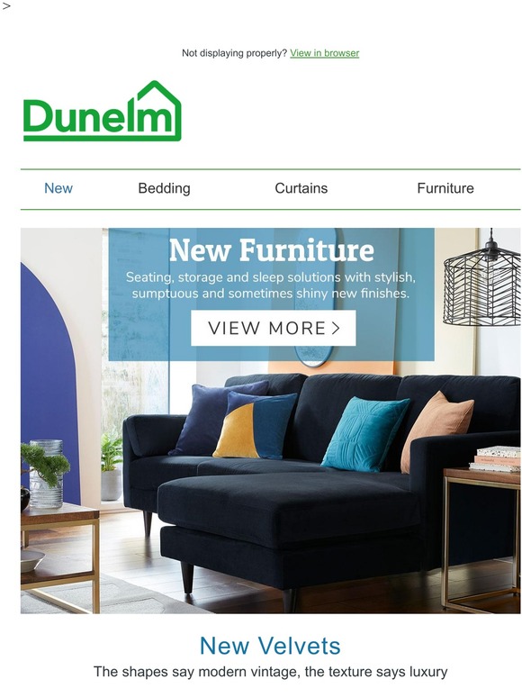 New furniture for every room Milled
