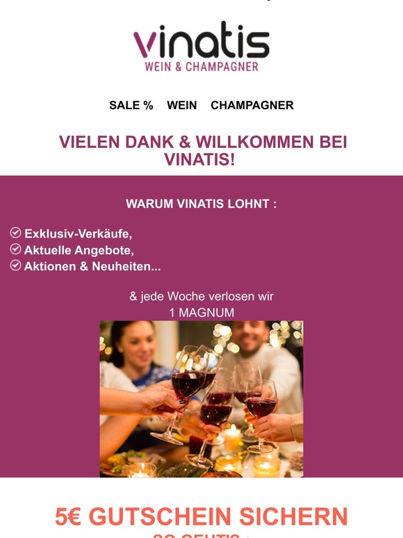 Willkommen beim Weinversand Vinatis