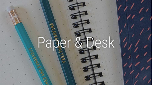 Shop Paper and Desk