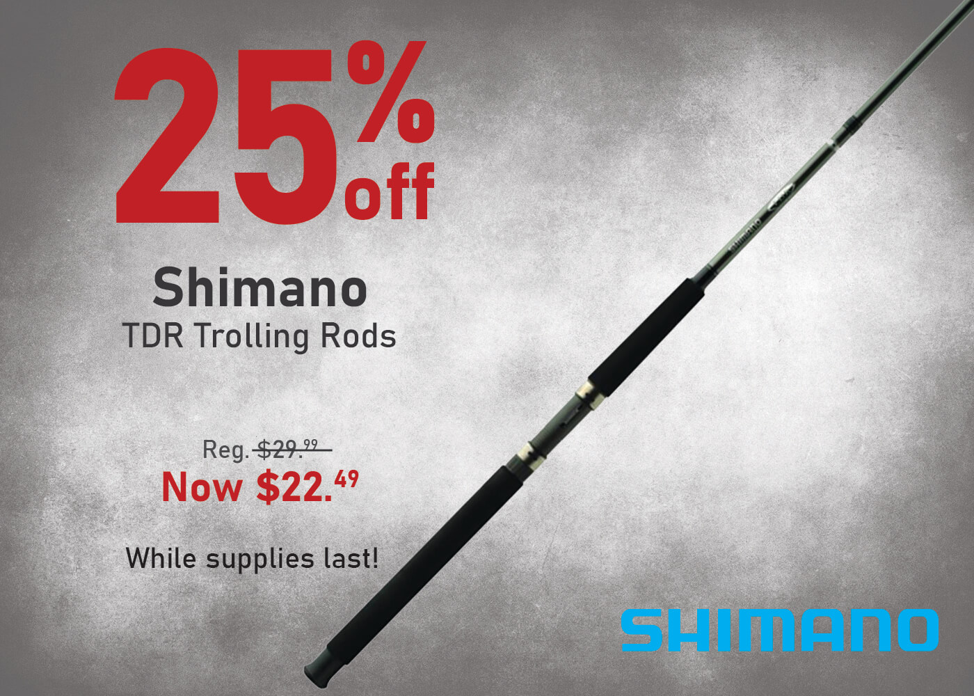 shimano tdr rods