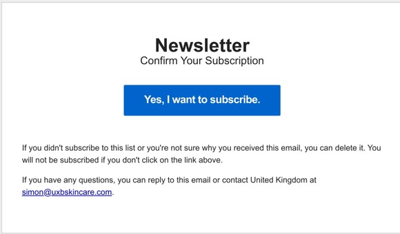 Confirm Your Subscription
