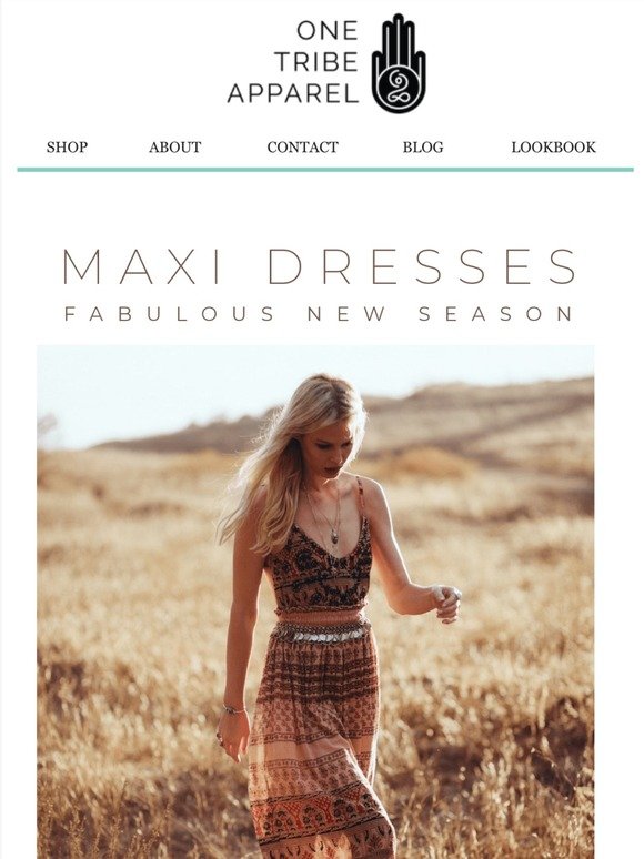🙏 Update Your Wardrobe with MAXI DRESSES!