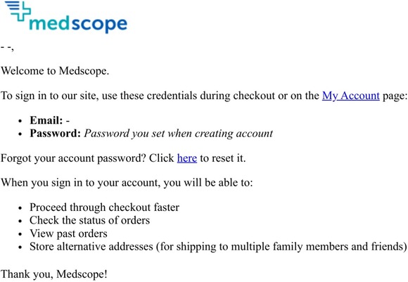 Welcome to Medscope