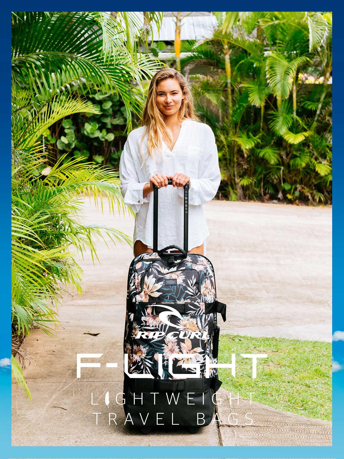 rip curl f light luggage