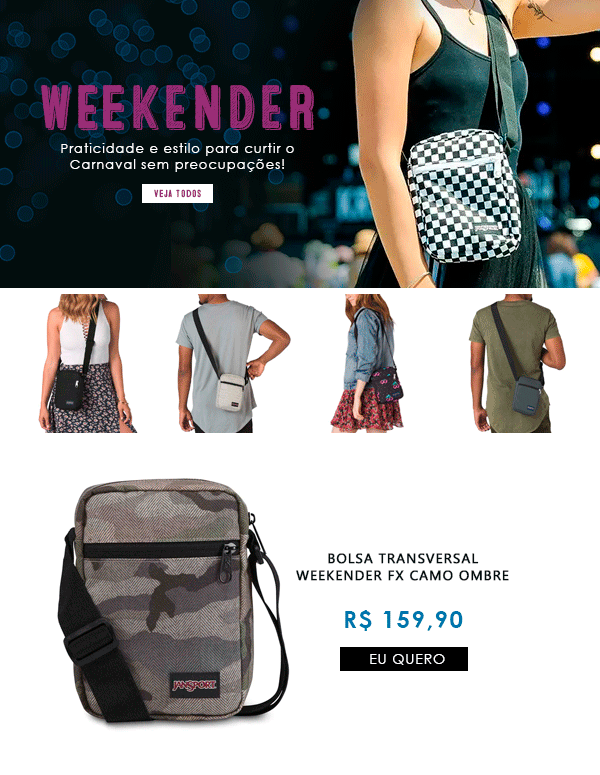 jansport weekender bolsa