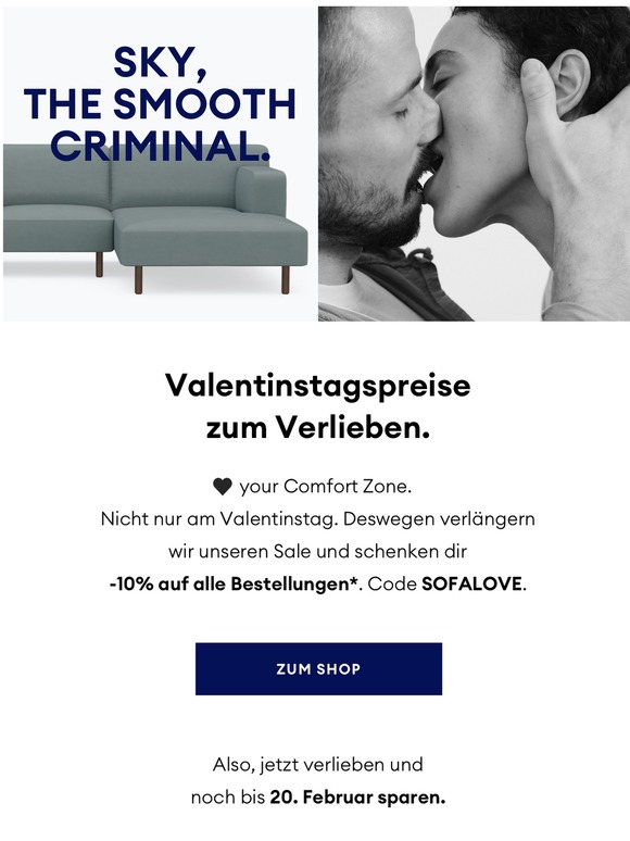 Verlängert: Valentinstagspreise zum Verlieben.
