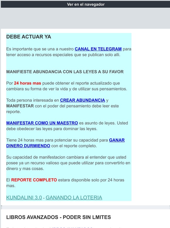 --Ultimas 24 horas - Reporte gratis