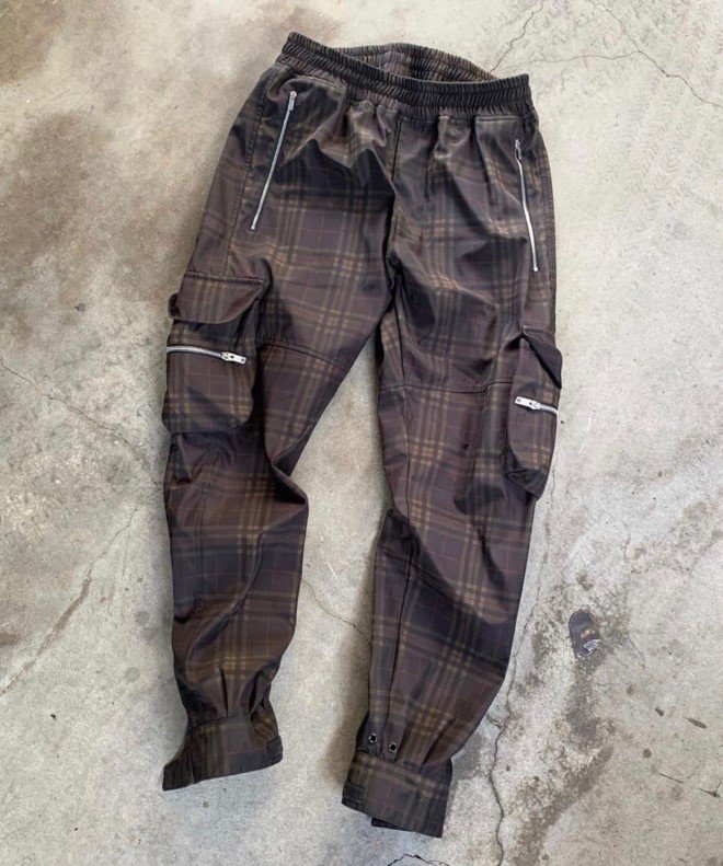 Represent Clo: Military Pant - Tartan Check Restocked Online | Milled