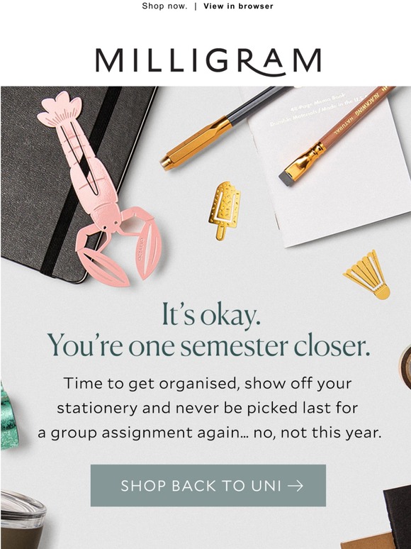 Top Back to Uni Picks