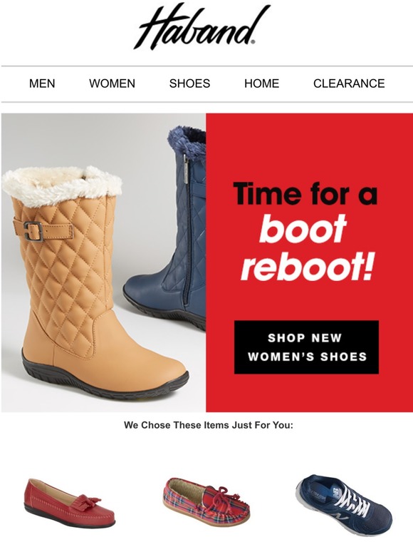 Haband Shoes Specially Selected Just for You! Milled