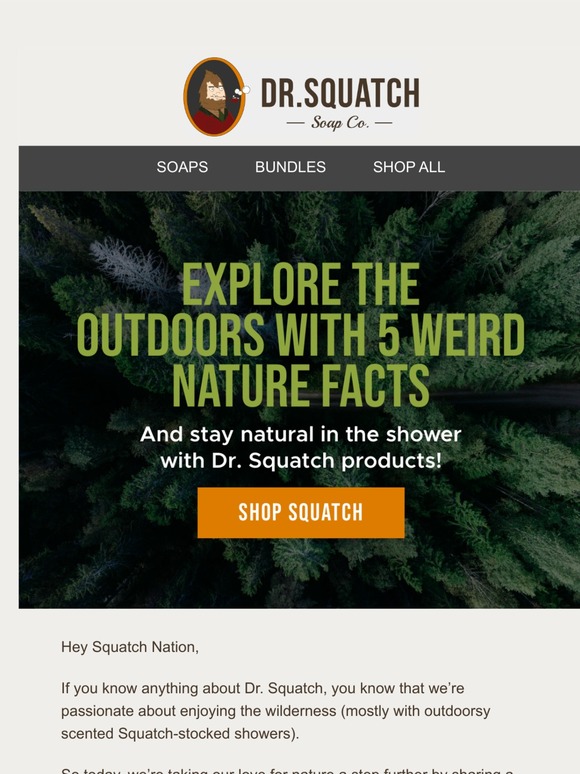 Dr. Squatch Soaps: Curiosity Spawns Searches, Ecommerce During