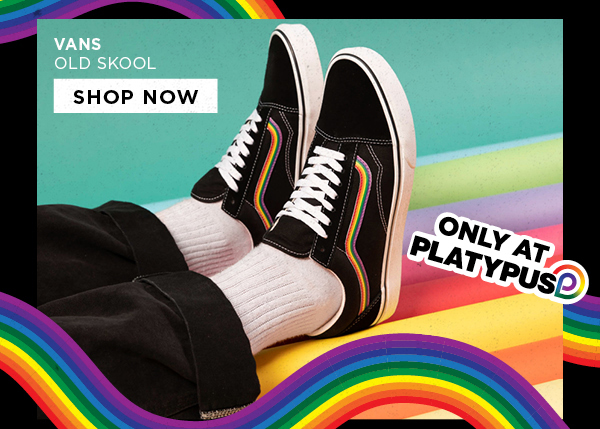 platypus rainbow vans