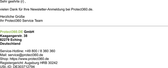 Vielen Dank für Ihre Newsletter-Anmeldung