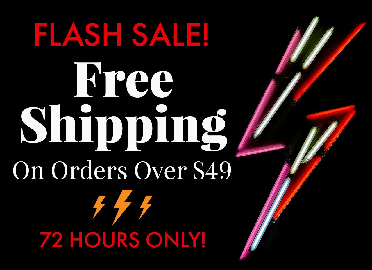 FREE SHIPPING over $49