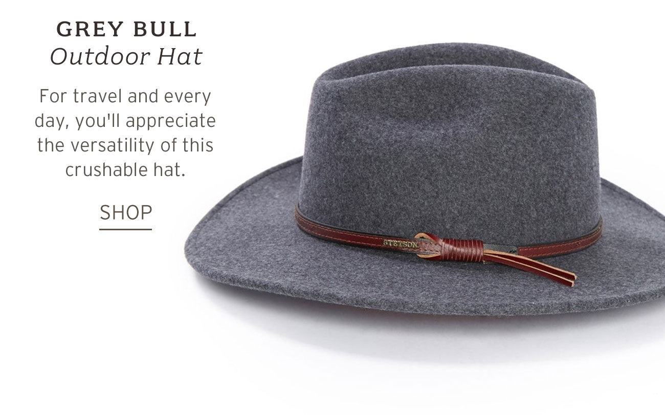 grey bull outdoor hat