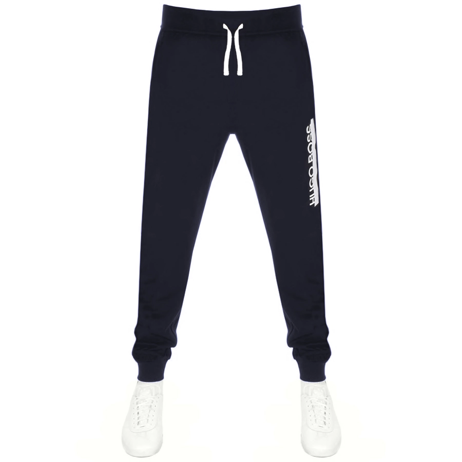 boss bodywear jogging bottoms navy