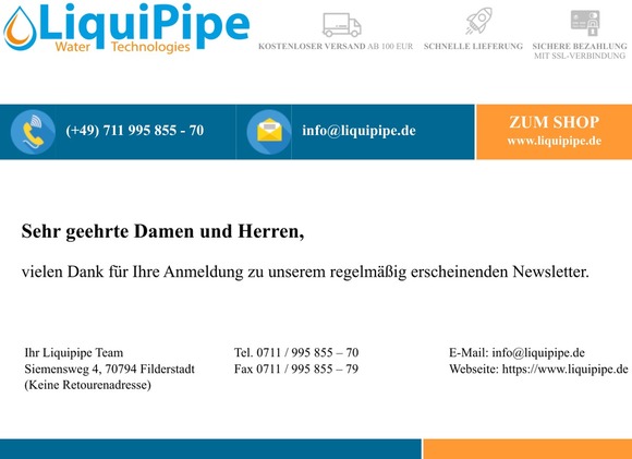 Vielen Dank für Ihre Newsletter-Anmeldung