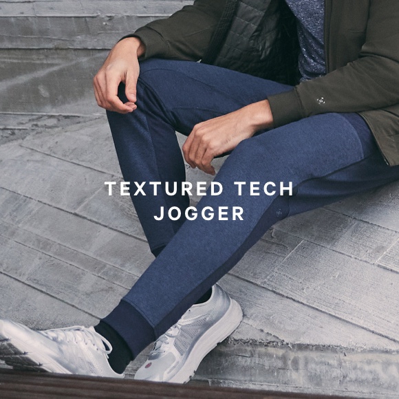 textured tech jogger lululemon