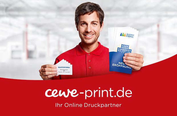 CEWE-PRINT.de: Ihr Online Druckpartner