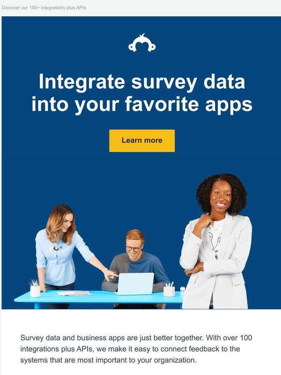 Integrate survey data into your tech stack