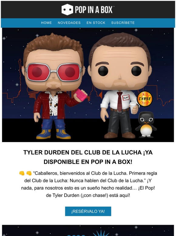 Pop In A Box: ??El Club de la Lucha, Desmadre a la Americana ¡Y más  películas! | Milled