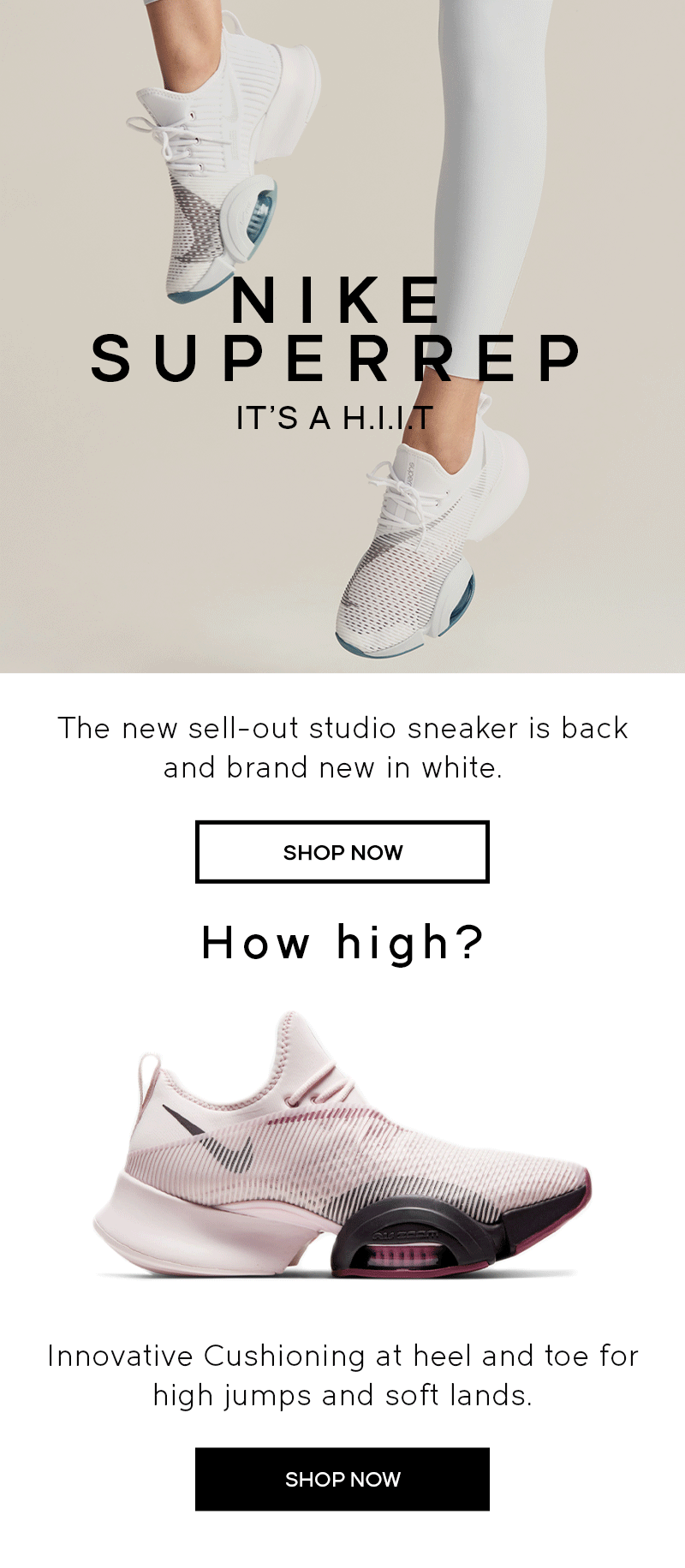 bandier nike superrep
