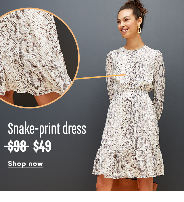 J crew snakeskin dress Clearance