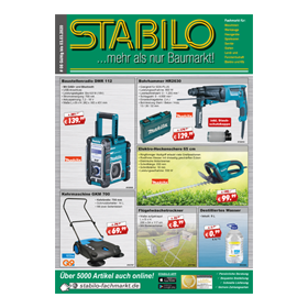 Stabilo Baumarkt Der neue STABILO Prospekt ist da! Mit jeden Mengen